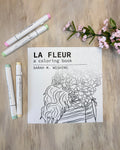 La Fleur - A Coloring Book by Sarah M Wishing