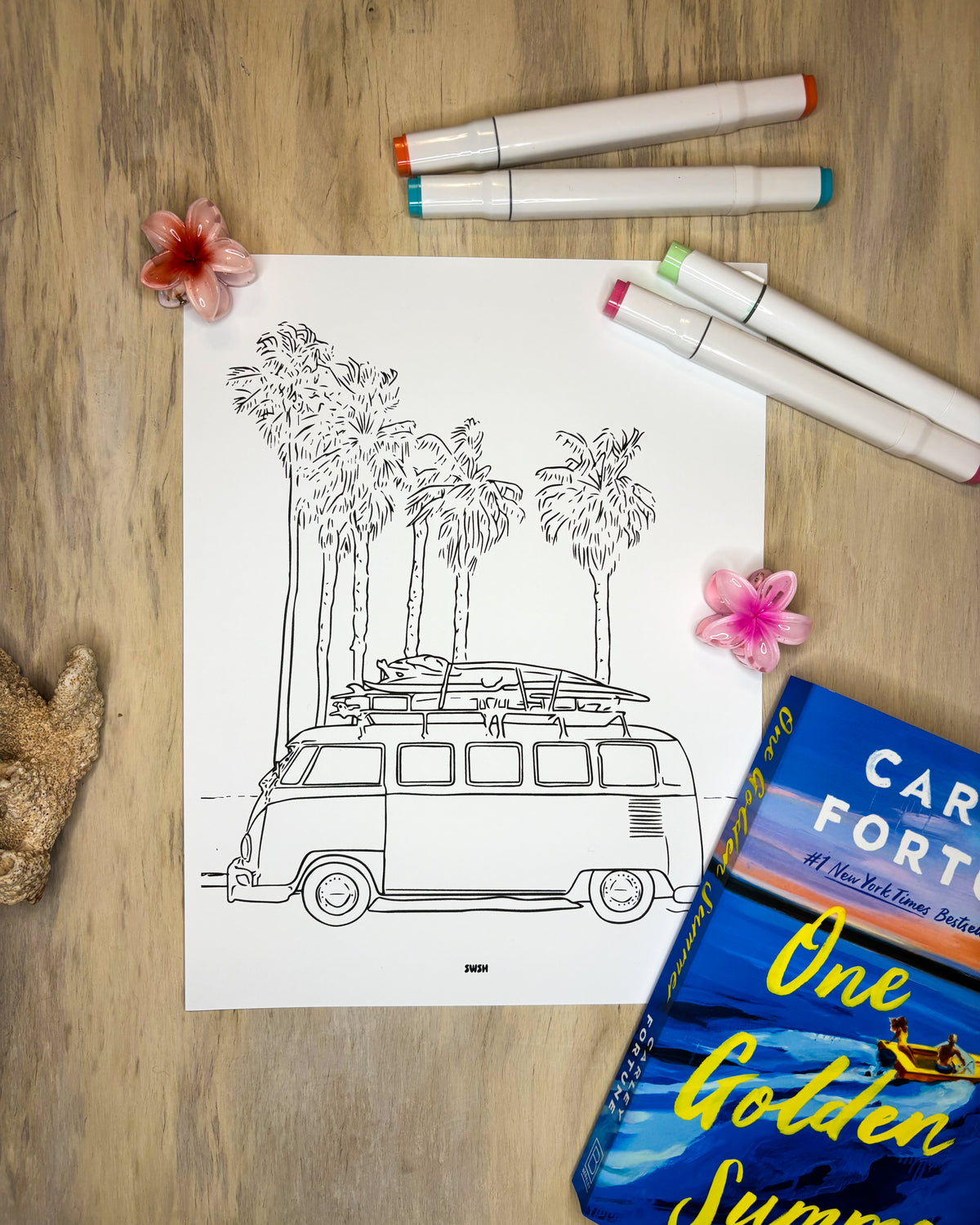 Salt Air - Free Downloadable Coloring Page
