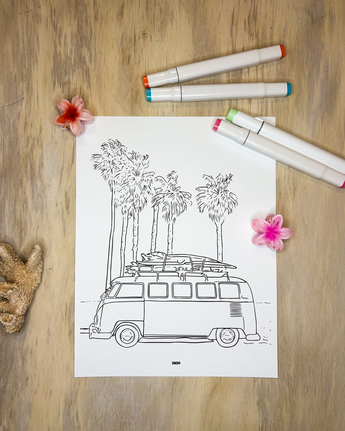 Salt Air - Free Downloadable Coloring Page