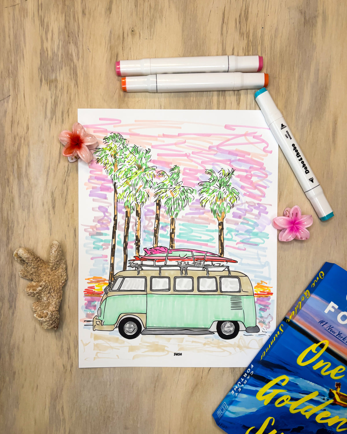Salt Air - Free Downloadable Coloring Page
