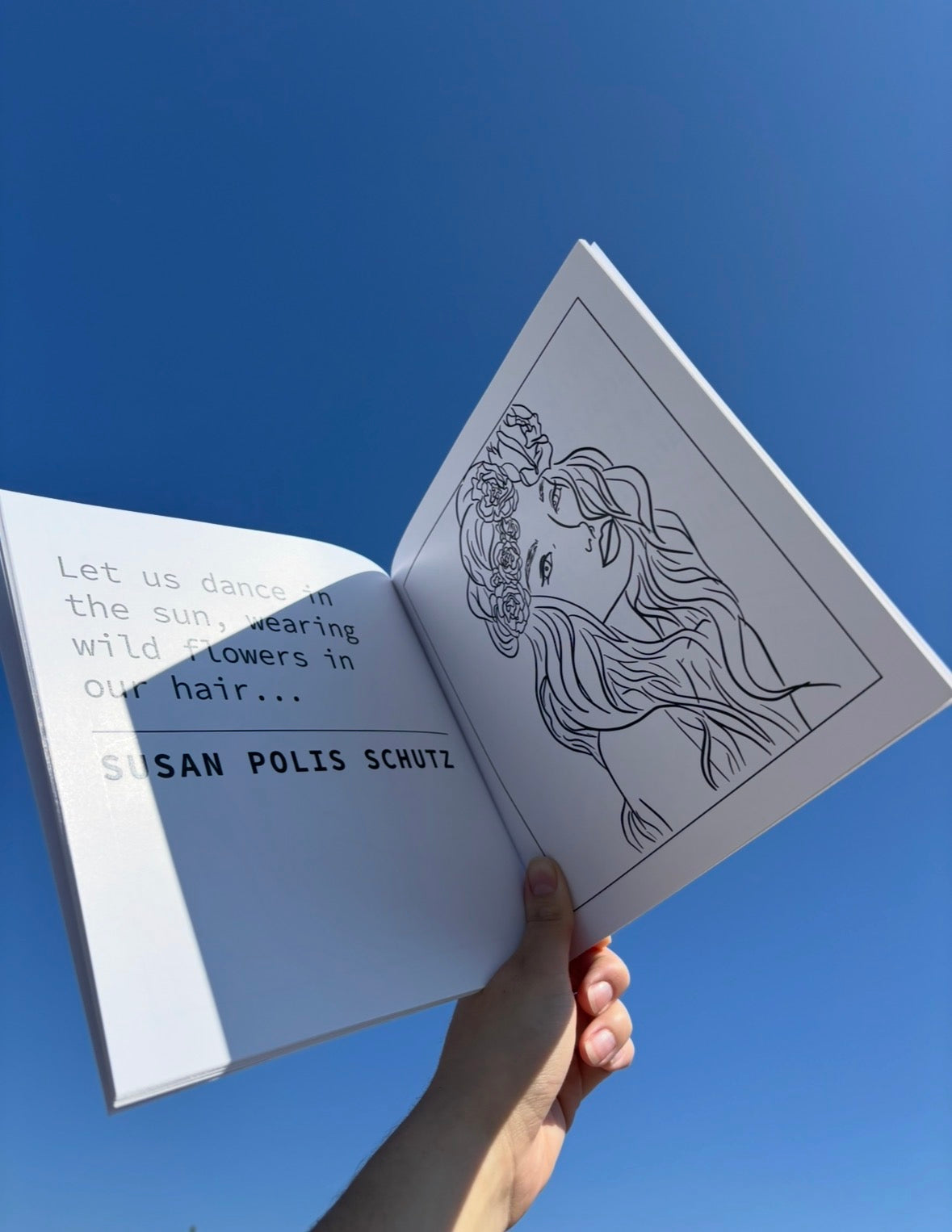 La Fleur - A Coloring Book by Sarah M Wishing