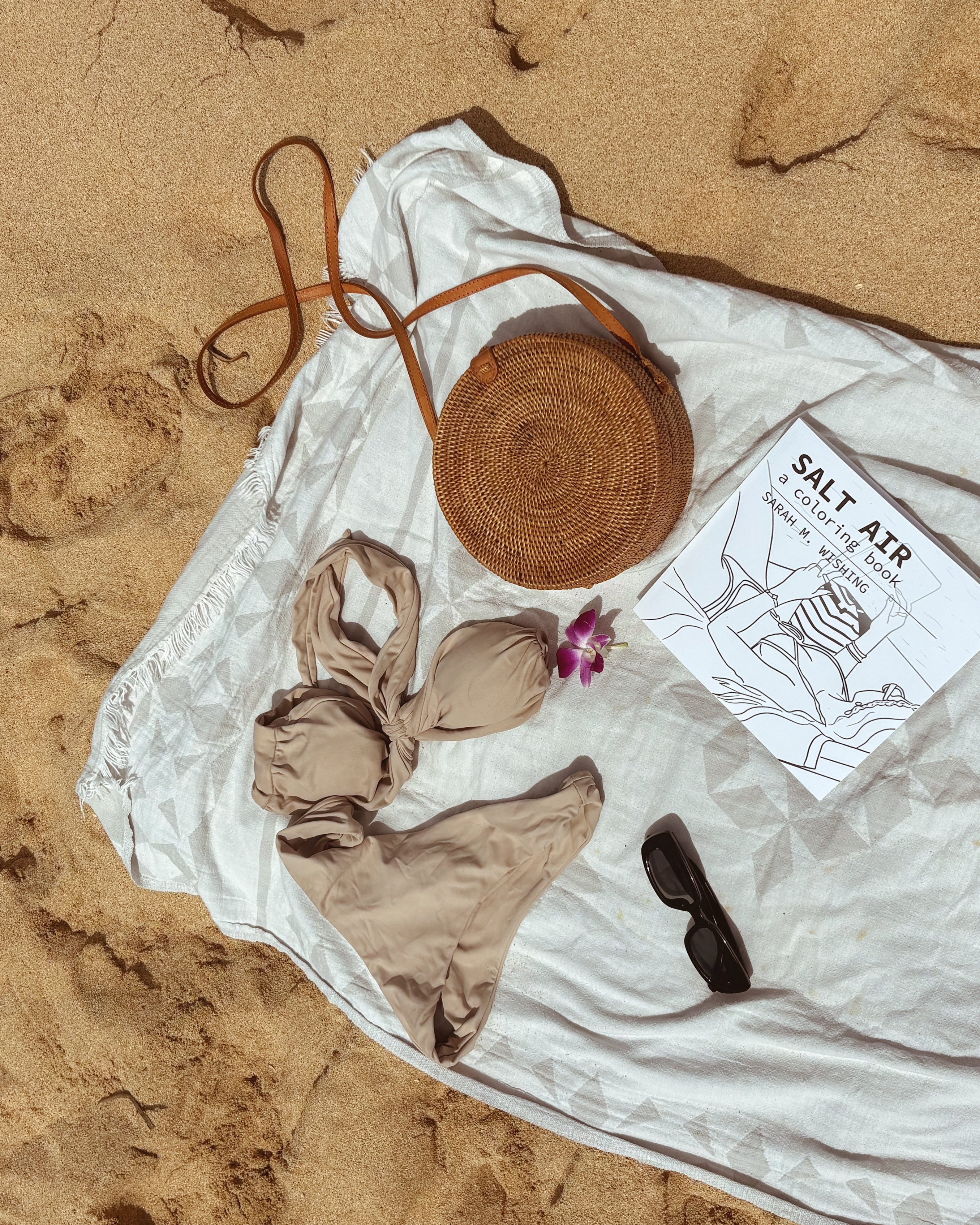 Salt Air - A Coloring Book by Sarah M Wishing