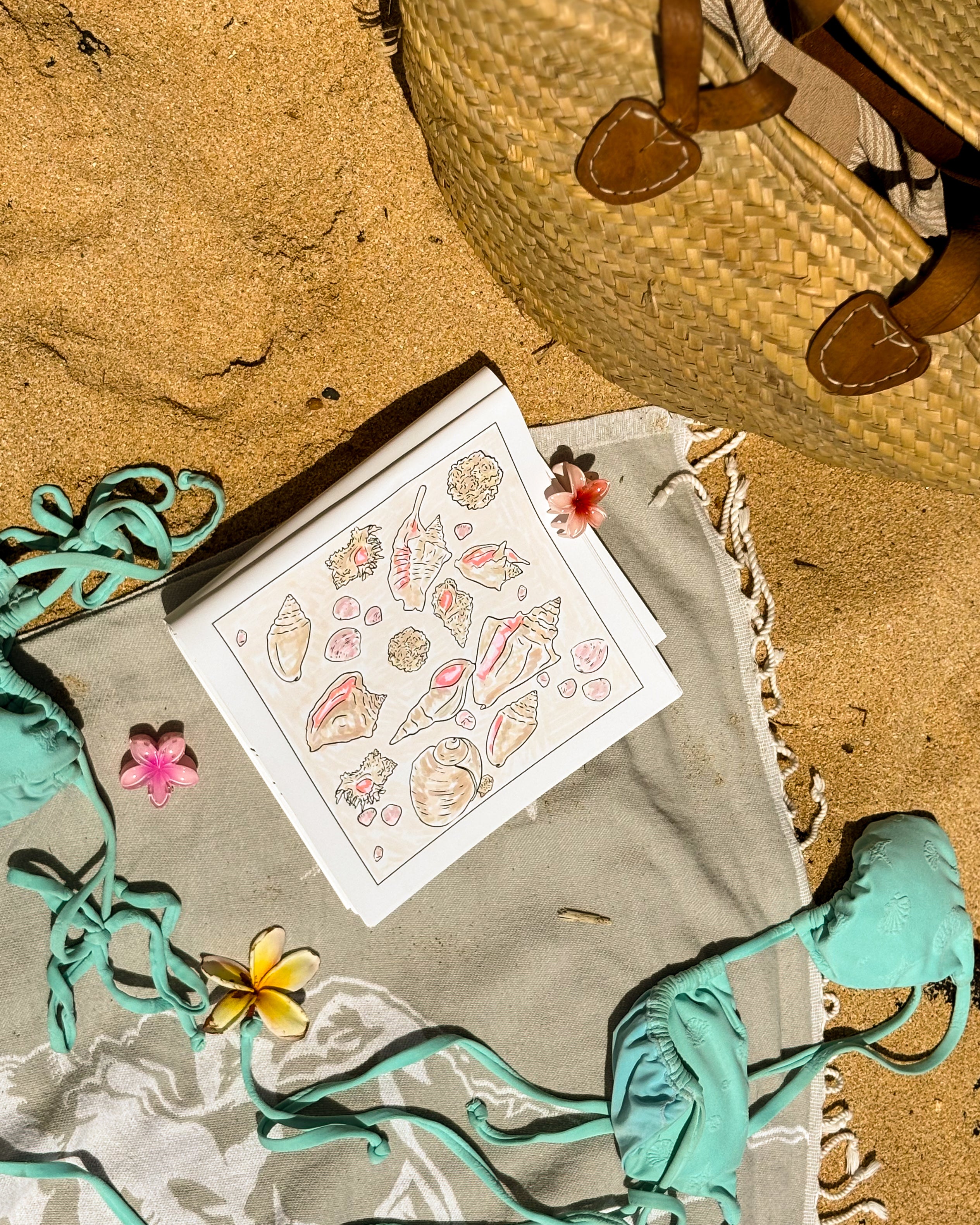 Salt Air - A Coloring Book by Sarah M Wishing